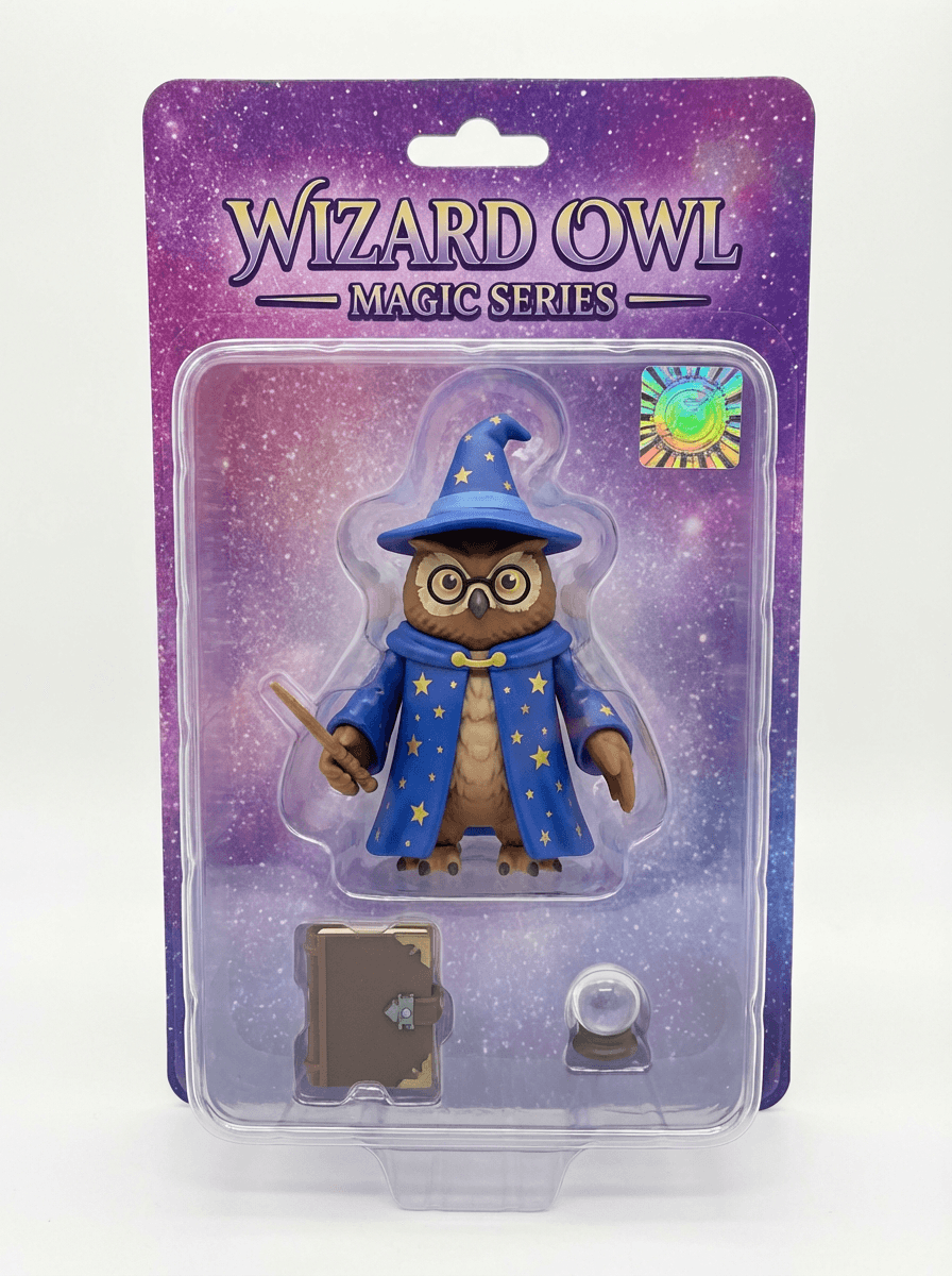 마법사 부엉이 피규어